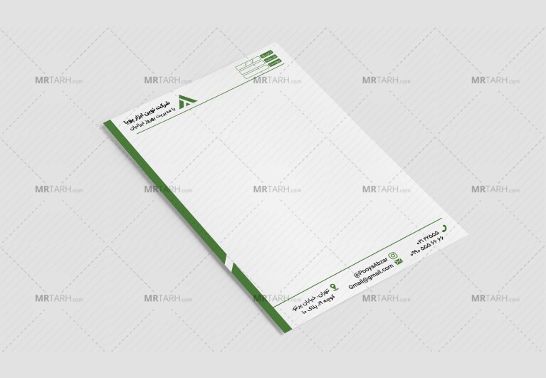 سربرگ-مینیمال-سبز-سربرگ-اداری-شرکتی-تجاری-موسسه-لایه-باز-خام-آماده-فتوشاپ-psd