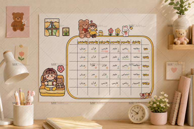 برنامه-هفتگی-کلاسی-دخترانه-5468