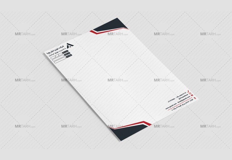 سربرگ-اداری-قرمز-خاکستری-لایه-باز-خام-آماده-فتوشاپ-psd-شرکتی-تجاری