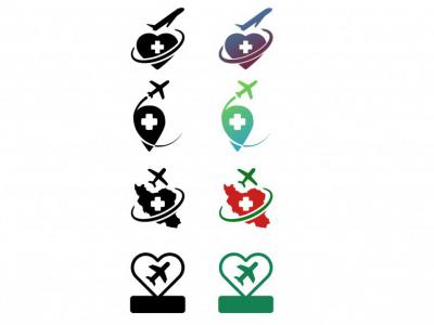 مجموعه لوگوهای گردشگری پزشکی Medical Tourism