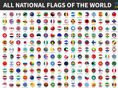 آیکون پرچم های ملی