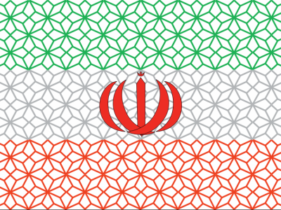 وکتور-طرح-هندسی-پرچم-ایران