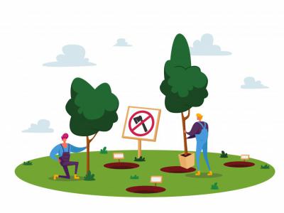 دانلود طرح لایه باز روز درختکاری