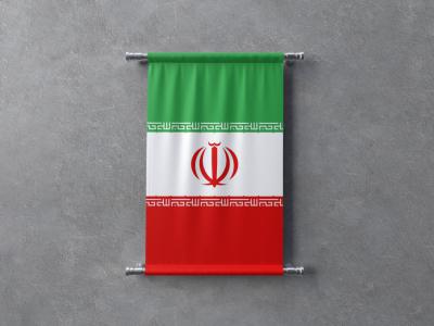 دانلود طرح لایه باز موکاپ جذاب پرچم ایران
